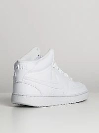 MENS NIKE COURT VISION MID NEXT NATURE SNEAKER - WHITE