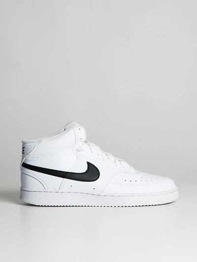 MENS NIKE COURT VISION MID NEXT NATURE SNEAKER - WHITE/BLACK
