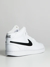 MENS NIKE COURT VISION MID NEXT NATURE SNEAKER - WHITE/BLACK