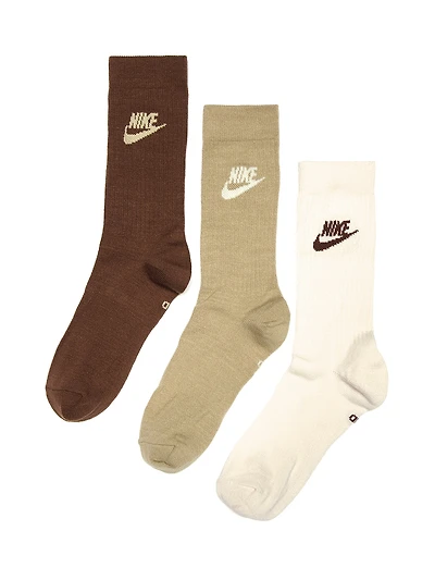 NIKE EVERYDAY ESSENTIALS CREW SOCK 3PK