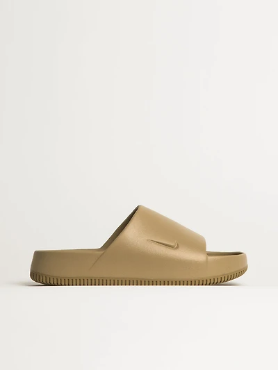 MENS NIKE CALM SLIDES - KHAKI