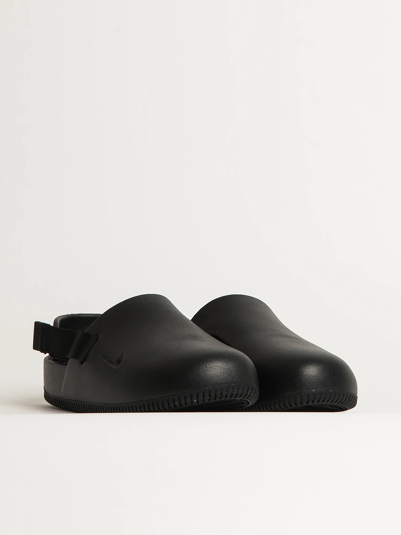 MENS NIKE CALM MULE - BLACK