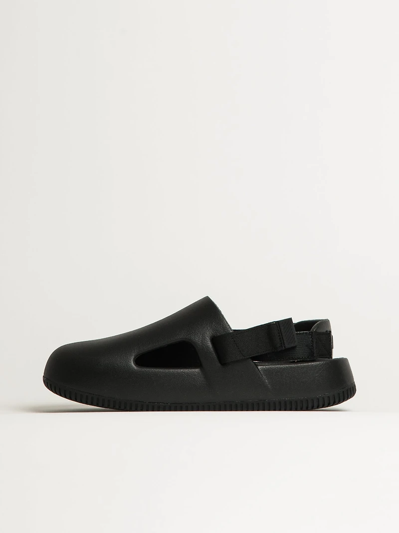 MENS NIKE CALM MULE - BLACK