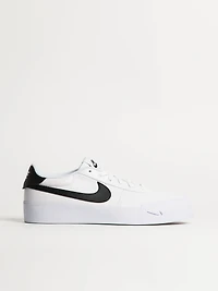 MENS NIKE COURT SHOT SNEAKER - WHITE/BLACK