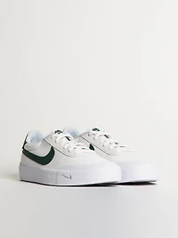 MENS NIKE COURT SHOT SNEAKER - WHITE/GREEN