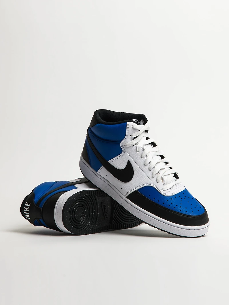 MENS NIKE COURT VISION MID SNEAKER - CLEARANCE