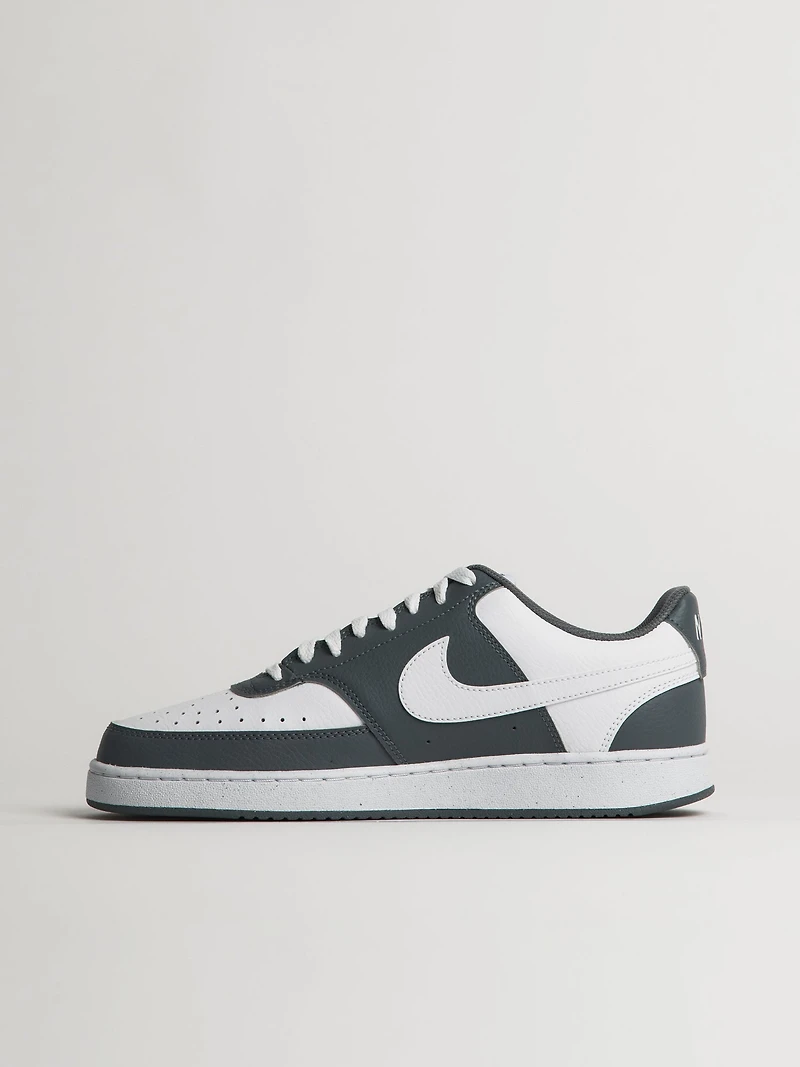 MENS NIKE COURT VISION LOW SNEAKER - GREY