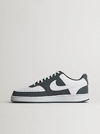 MENS NIKE COURT VISION LOW SNEAKER - GREY