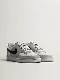 MENS NIKE COURT VISION LOW SNEAKER - GREY FOG