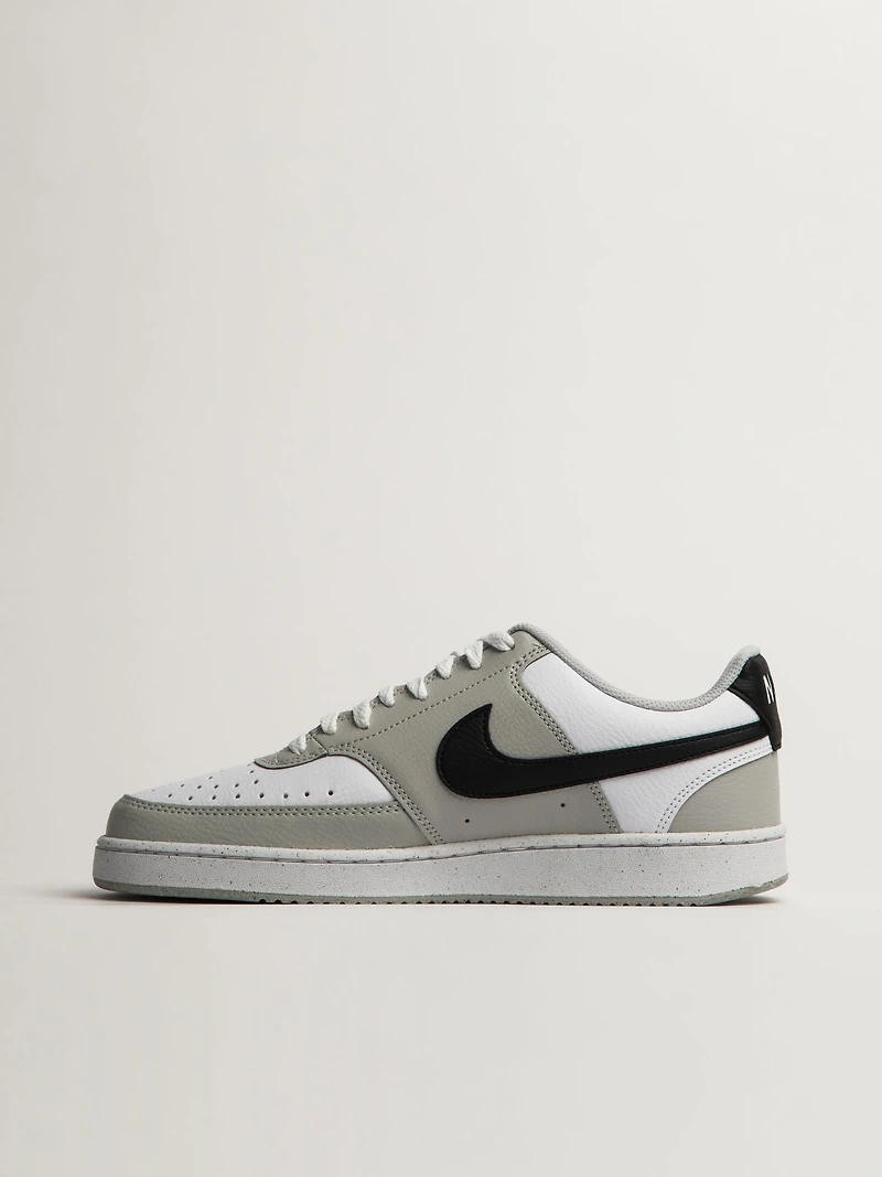 MENS NIKE COURT VISION LOW SNEAKER - GREY FOG