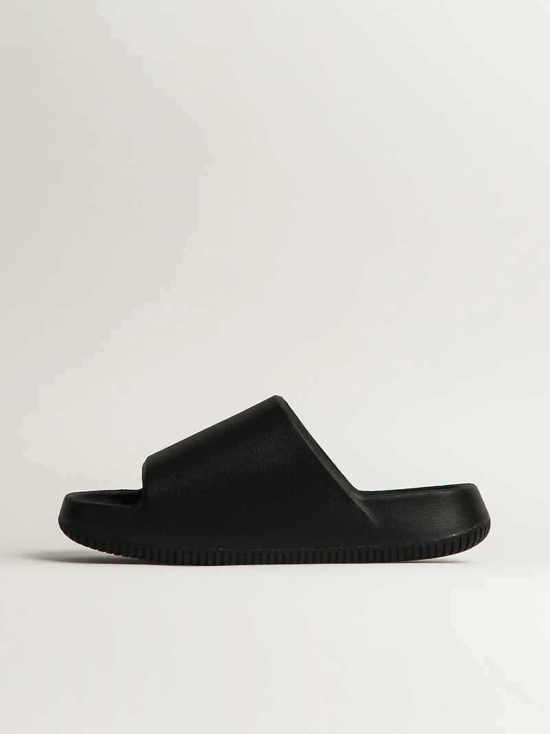 MENS NIKE CALM 2.0 SLIDES - BLACK