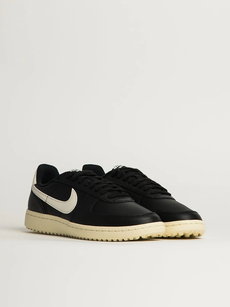MENS NIKE FIELD GENERAL LTR SNEAKER - BLACK/SAIL