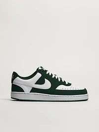 MENS NIKE COURT VISION LO SNEAKER - GREEN/WHITE