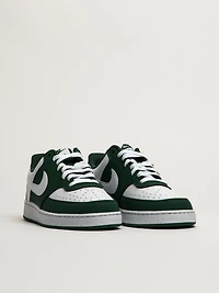 MENS NIKE COURT VISION LO SNEAKER - GREEN/WHITE