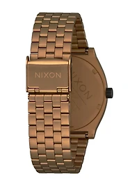 NIXON TIME TELLER BRONZE