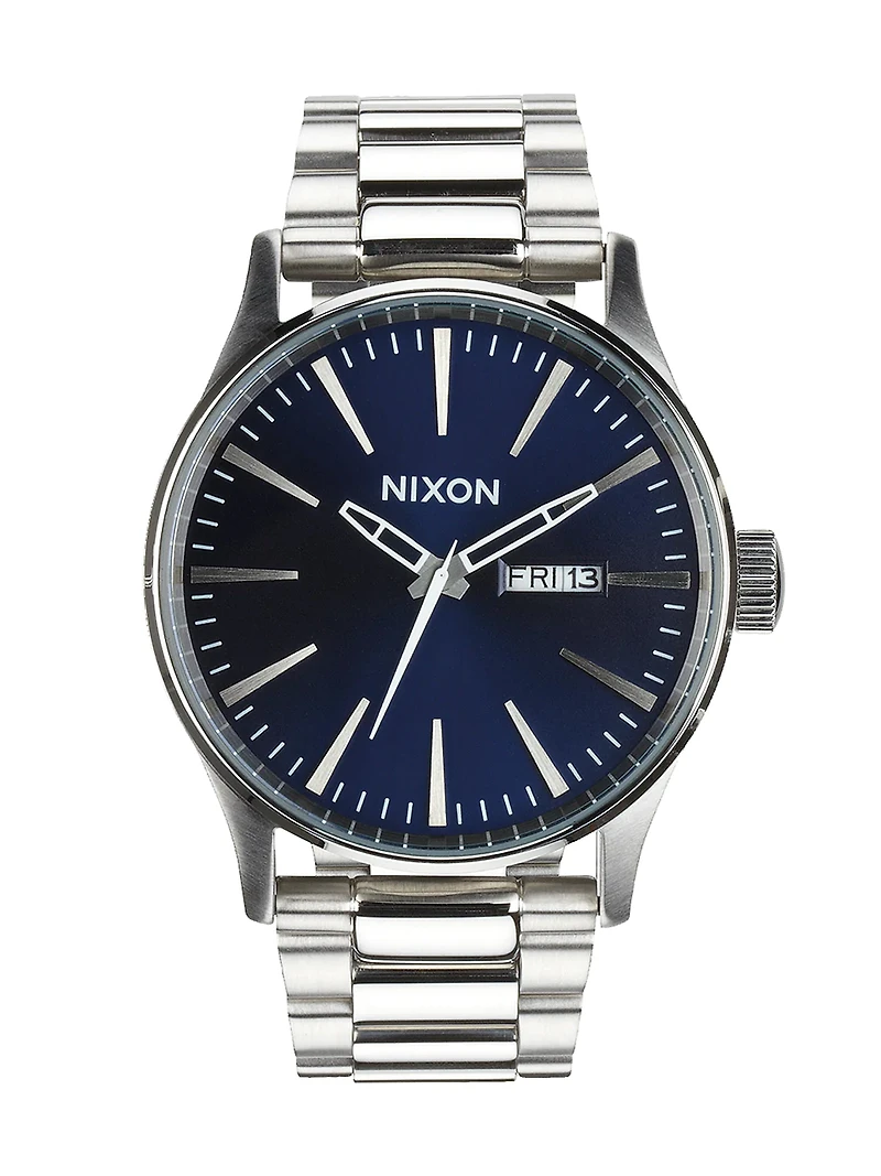 NIXON SENTRY STAINLESS STEEL WATCH