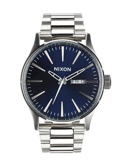 NIXON SENTRY STAINLESS STEEL WATCH