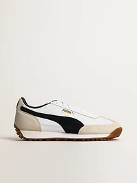 MENS PUMA EASY RIDER MIX SNEAKER - WHITE/BLACK