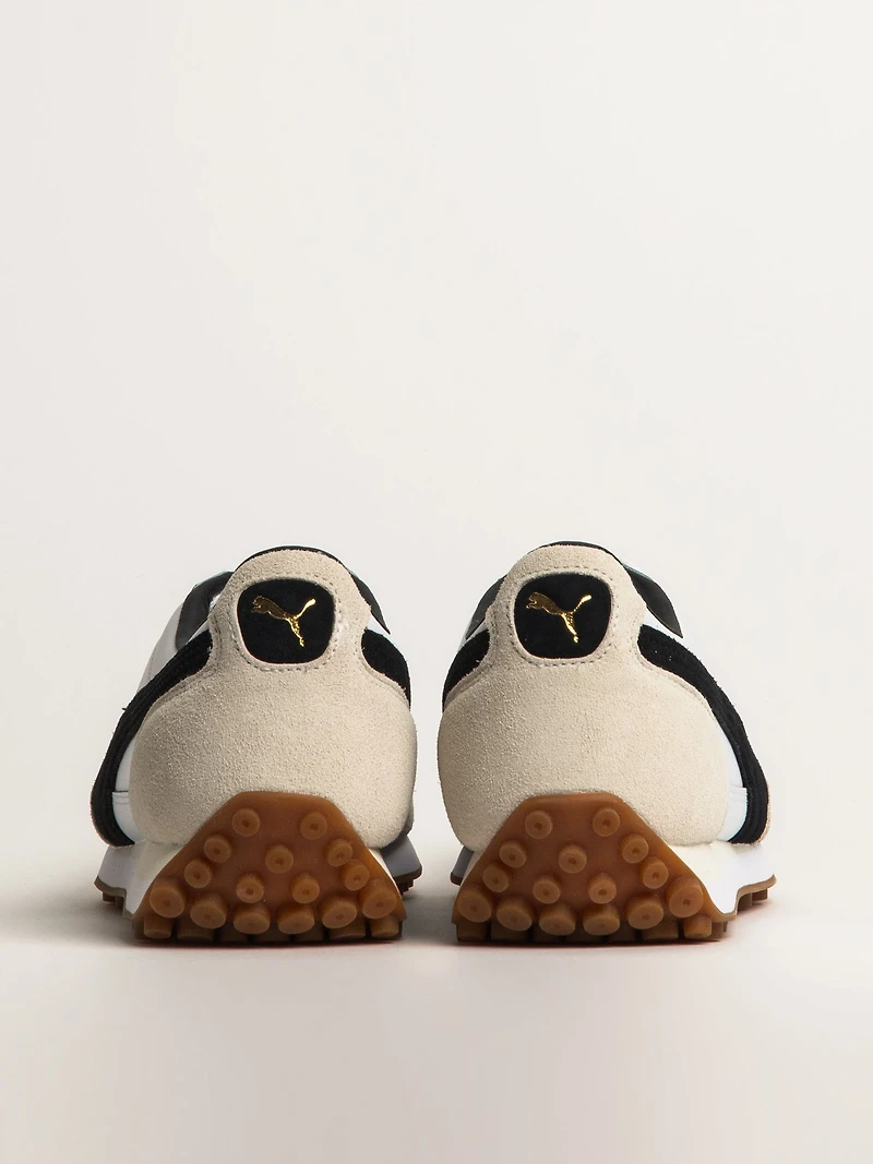 MENS PUMA EASY RIDER MIX SNEAKER - WHITE/BLACK