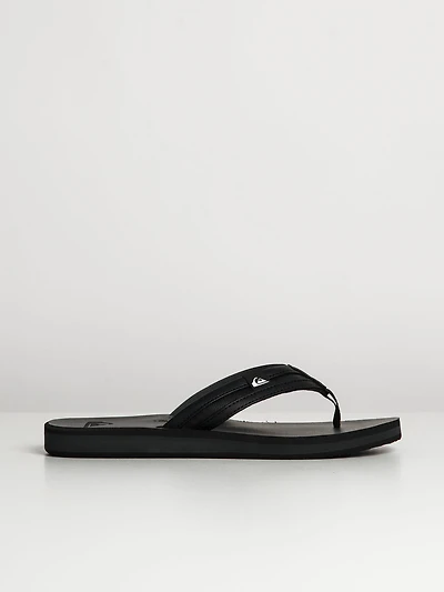MENS QUIKSILVER CARVER SQUISH SANDALS - CLEARANCE