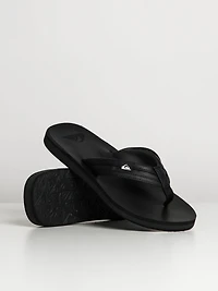 MENS QUIKSILVER CARVER SQUISH SANDALS - CLEARANCE