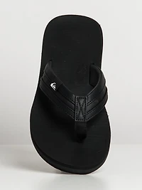 MENS QUIKSILVER CARVER SQUISH SANDALS - CLEARANCE