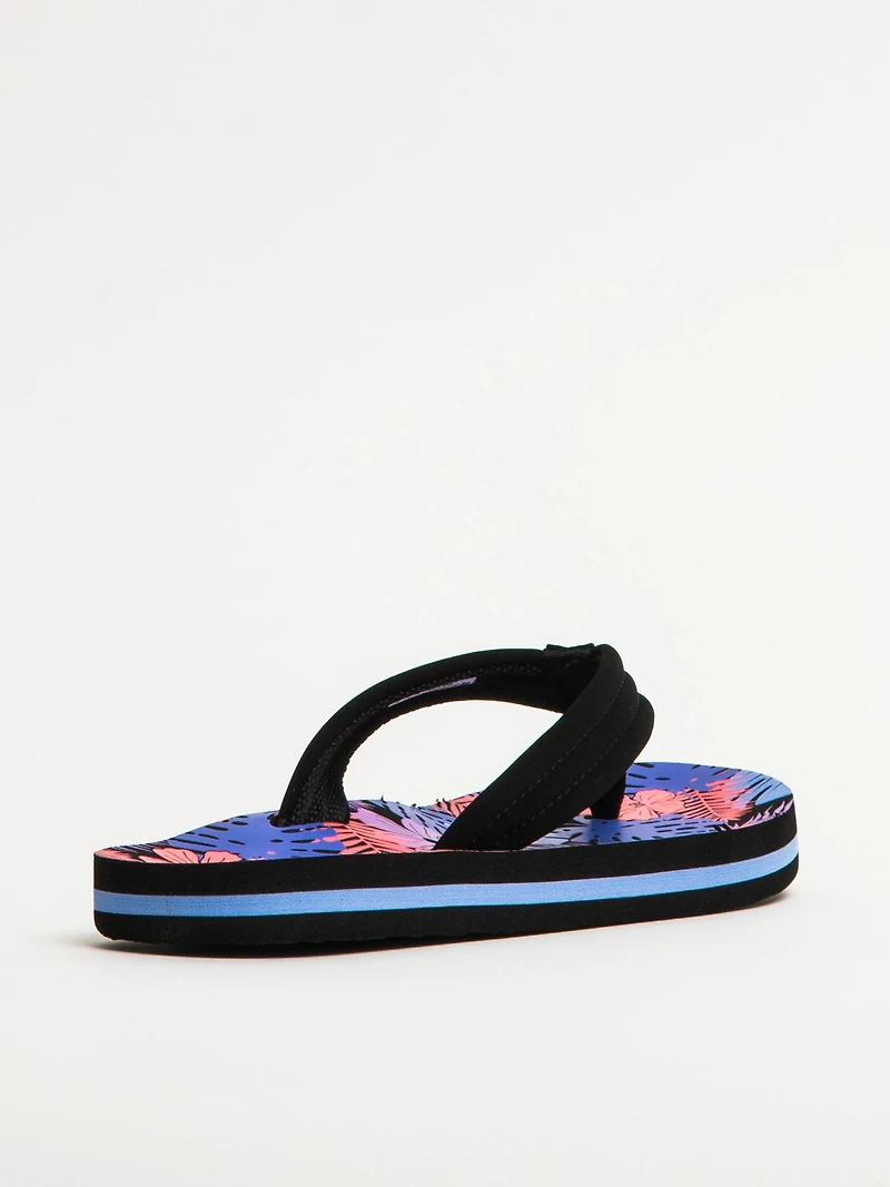 KIDS REEF AHI-FRONDS SLIDES - CLEARANCE