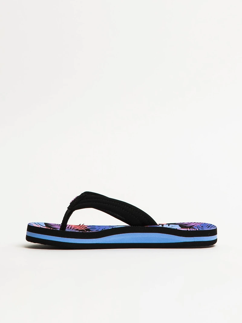 KIDS REEF AHI-FRONDS SLIDES - CLEARANCE