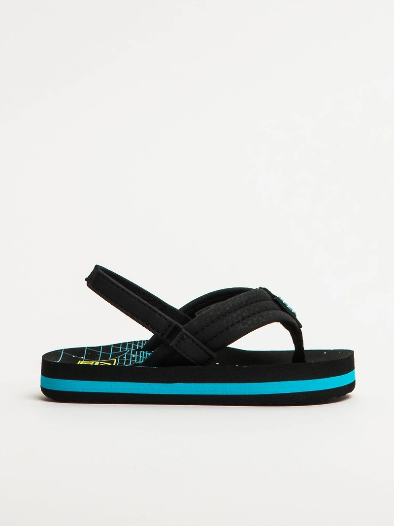 KIDS REEF LIL AHI-SHARKADE SLIDES - CLEARANCE