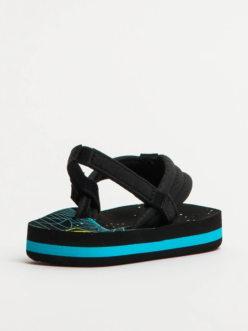 KIDS REEF LIL AHI-SHARKADE SLIDES - CLEARANCE
