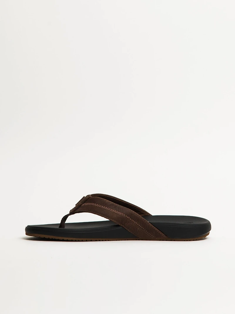 MENS REEF CUSHION PHANTOM 2.0 LEATHER SANDALS - CLEARANCE