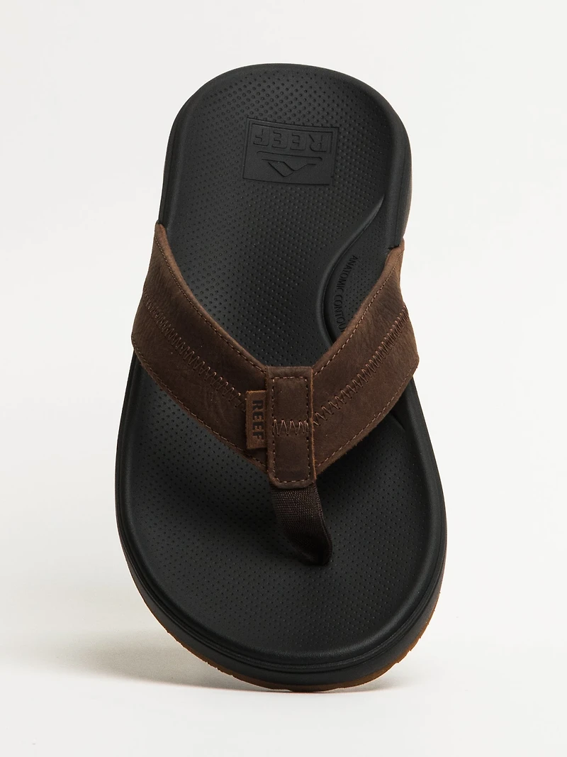 MENS REEF CUSHION PHANTOM 2.0 LEATHER SANDALS - CLEARANCE
