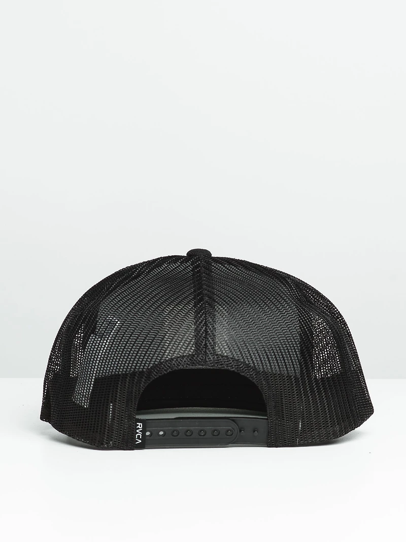RVCA VA ALL THE WAY TRUCKER - BLK  - CLEARANCE