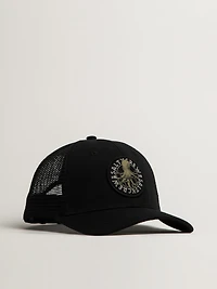 SALTY CREW TENTACLES RETRO TRUCKER HAT - BLACK