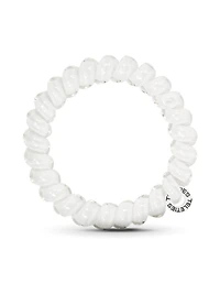 TELETIES HAIR TIE LARGE - COCONUT WHITE - CLEARANCE