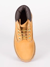 TIMBERLAND KIDS 6" PREM WP BOOT - WHEAT NBCK