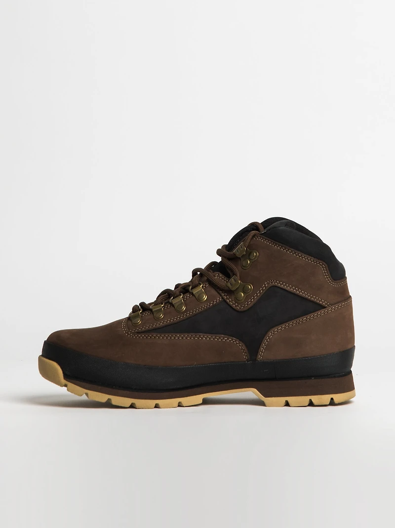 MENS TIMBERLAND EURO HIKER MID HIKING BOOTS - CLEARANCE