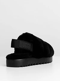 WOMENS UGG SUPER FLUFF SLIPPER  - CLEARANCE