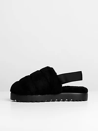 WOMENS UGG SUPER FLUFF SLIPPER  - CLEARANCE