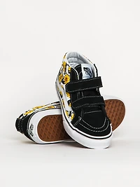 KIDS VANS SK8 MID REISSUE V FLORAL - CLEARANCE