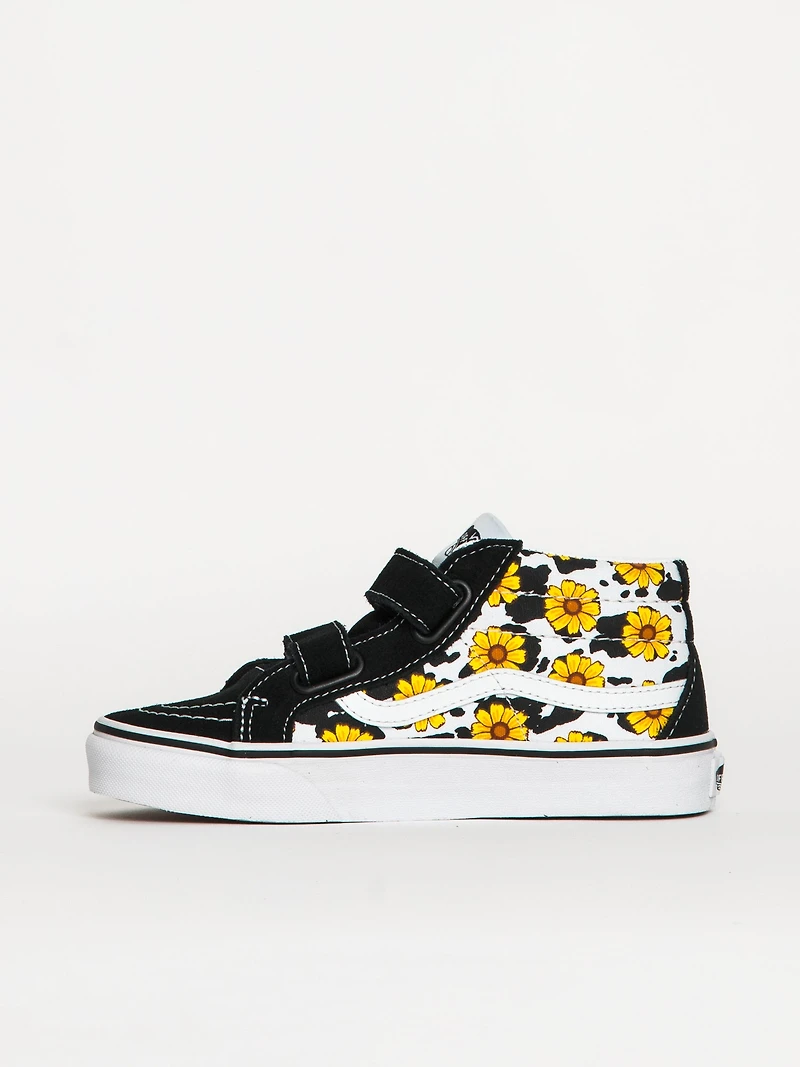KIDS VANS SK8 MID REISSUE V FLORAL - CLEARANCE