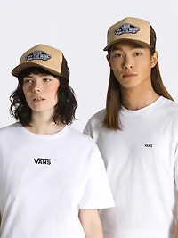 VANS CLASSIC PATCH CURVED BILL TRUCKER HAT - CLEARANCE