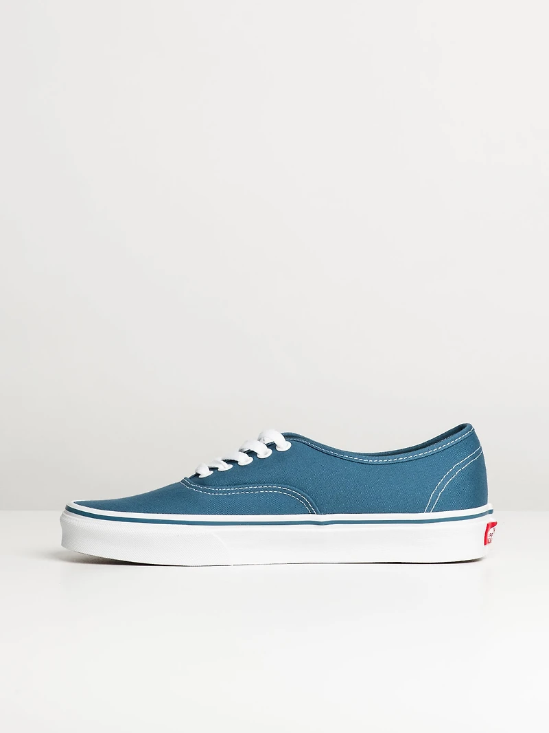 MENS VANS AUTHENTIC NAVY CANVAS SHOES - CLEARANCE