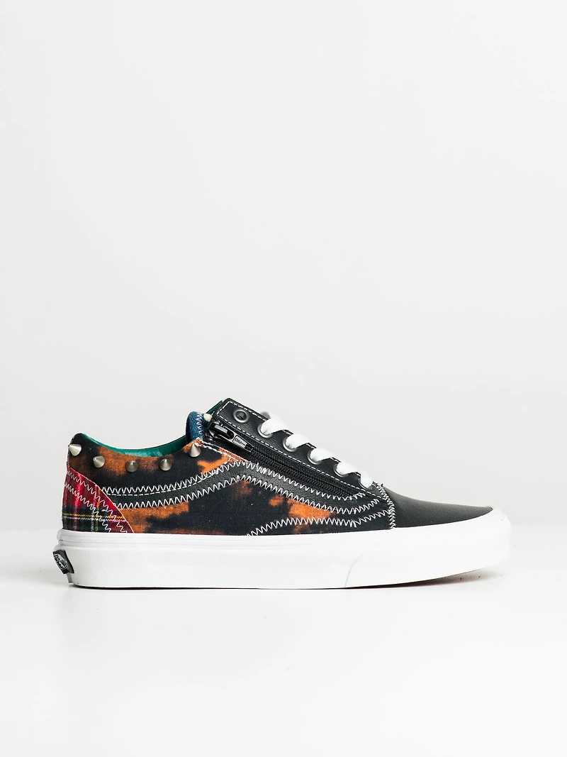 WOMENS VANS OLD SKOOL ZIP TARTAN DAZE SNEAKER - CLEARANCE