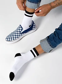 VANS HALF CREW SOCKS - CLEARANCE
