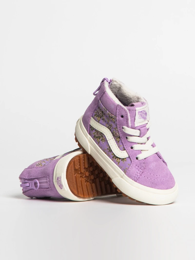 KIDS VANS TODDLER SK8 HI ZIP MTE-1 - CLEARANCE
