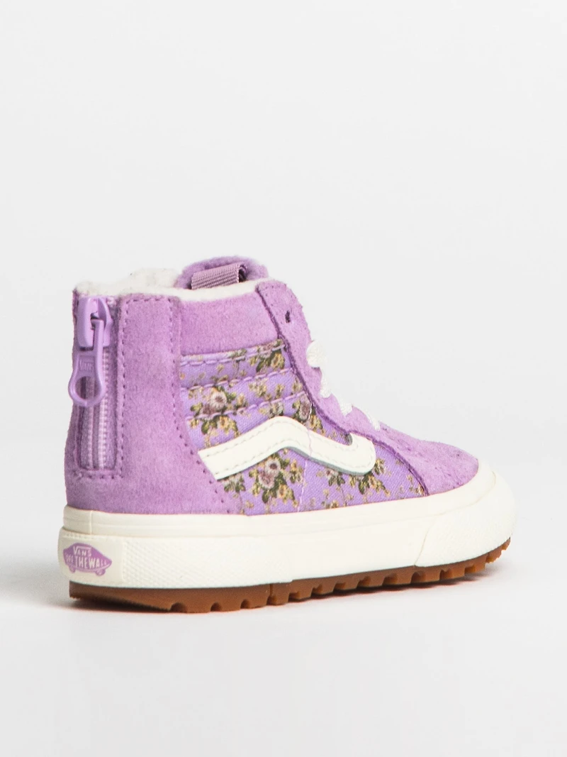 KIDS VANS TODDLER SK8 HI ZIP MTE-1 - CLEARANCE