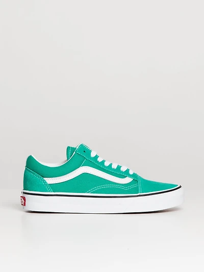WOMENS VANS OLD SKOOL PEPPER GREEN SNEAKER - CLEARANCE