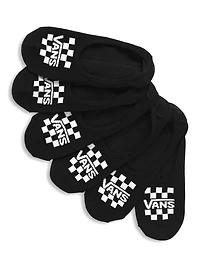 VANS CLASSIC CANOODLE BLACK 3 PACK - CLEARANCE