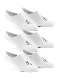 VOLCOM STONES NO SHOW 3 PACK SOCKS - CLEARANCE
